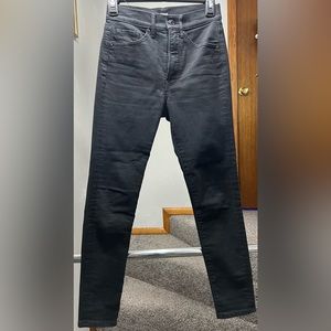 Express Skinny High Rise Women's Black Jeans Size 00 Petite